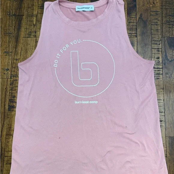 Burn Boot Camp Pink Tank Top - Picture 1 of 5
